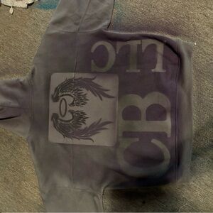 Men's Gray Hoodie Jacket